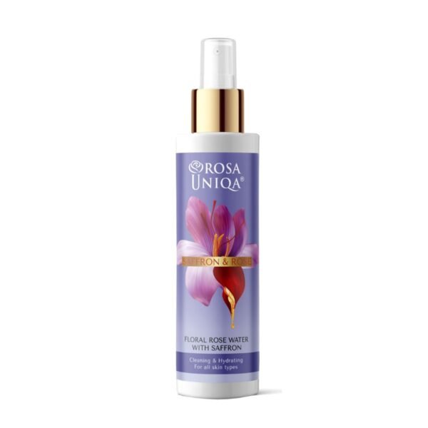 Флорална Розова вода с шафран 200ml