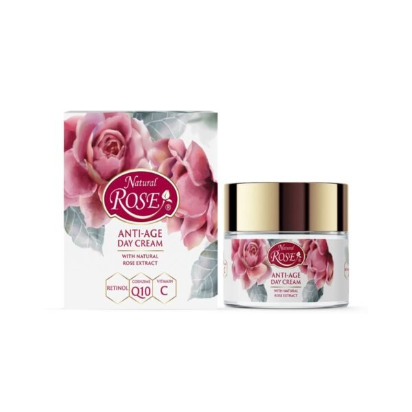 Дневен крем Роза с RETINOL + Q10 + C