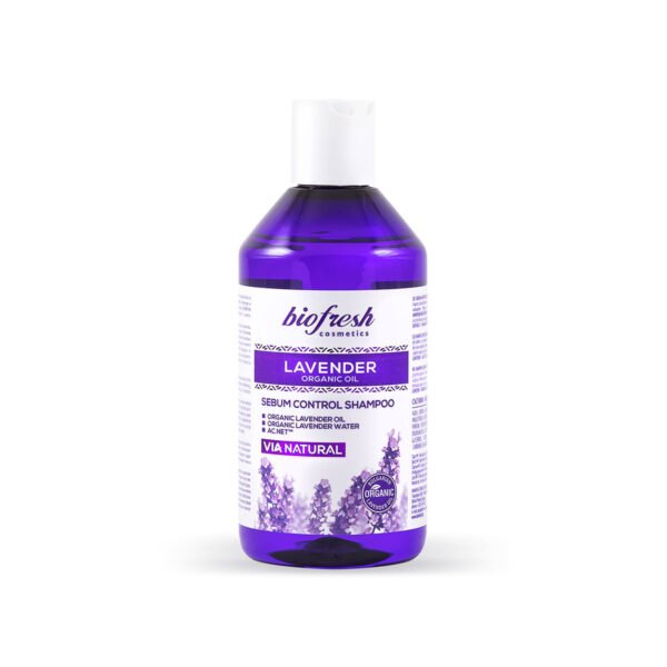 Шампоан за коса против омазняване Lavender Organic oil 300ml