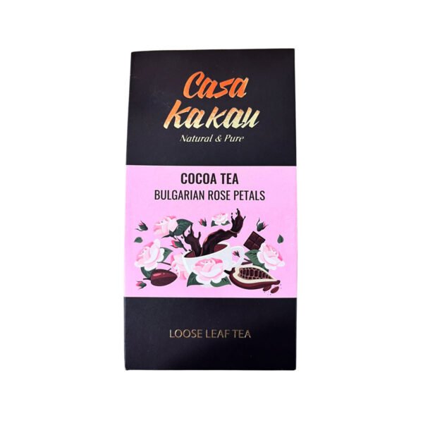 Какаов Чай с Черен Чай- Листенца от Българска Роза
