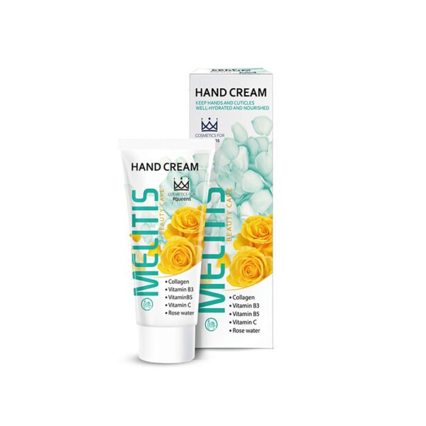 Хидратиращ крем за ръце „Melitis Beauty Care“ с колаген и витамини 75 ml